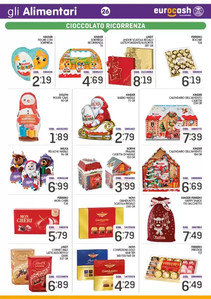 Offerte Eurocash da 18 novembre a 8 dicembre di 2024 - Pagina del volantino 26