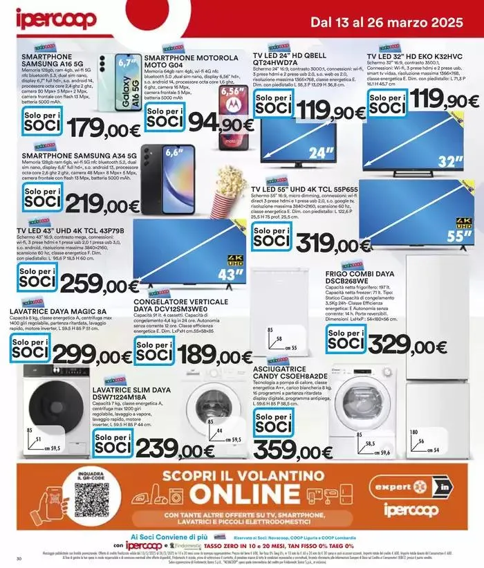 Sconti 30% - 40% - 50% da 13 marzo a 26 marzo di 2025 - Pagina del volantino 30