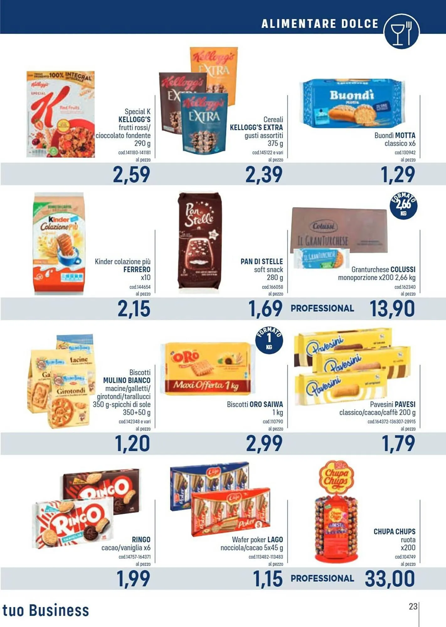 Volantino Talento Professional Store da 11 marzo a 24 marzo di 2024 - Pagina del volantino 23