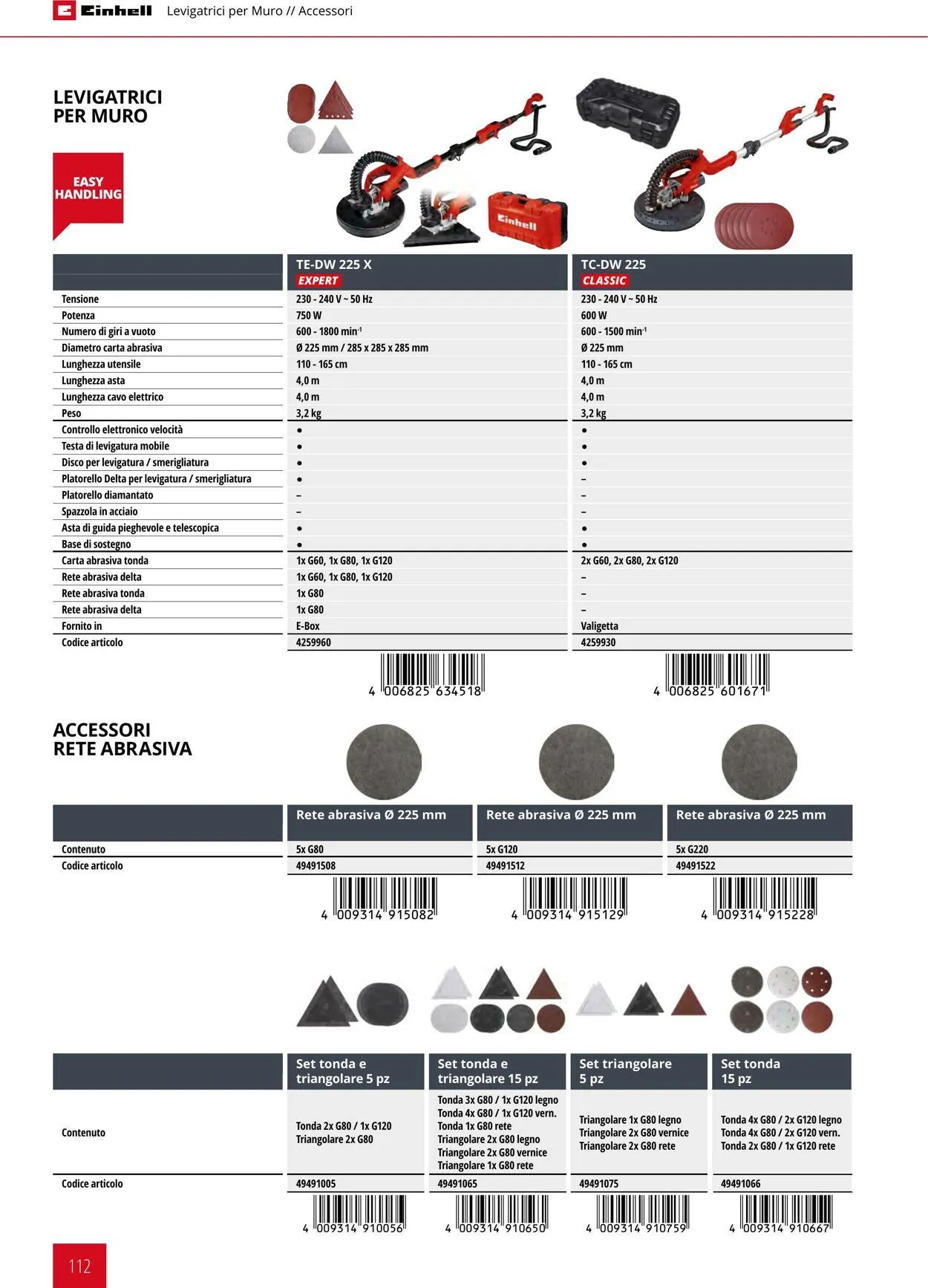 Einhell da 17 giugno a 17 dicembre di 2025 - Pagina del volantino 112