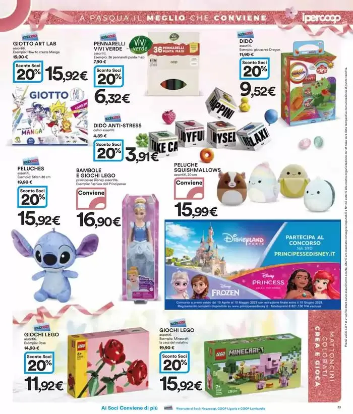 40 prodotti al 40% di sconto da 7 aprile a 21 aprile di 2025 - Pagina del volantino 33