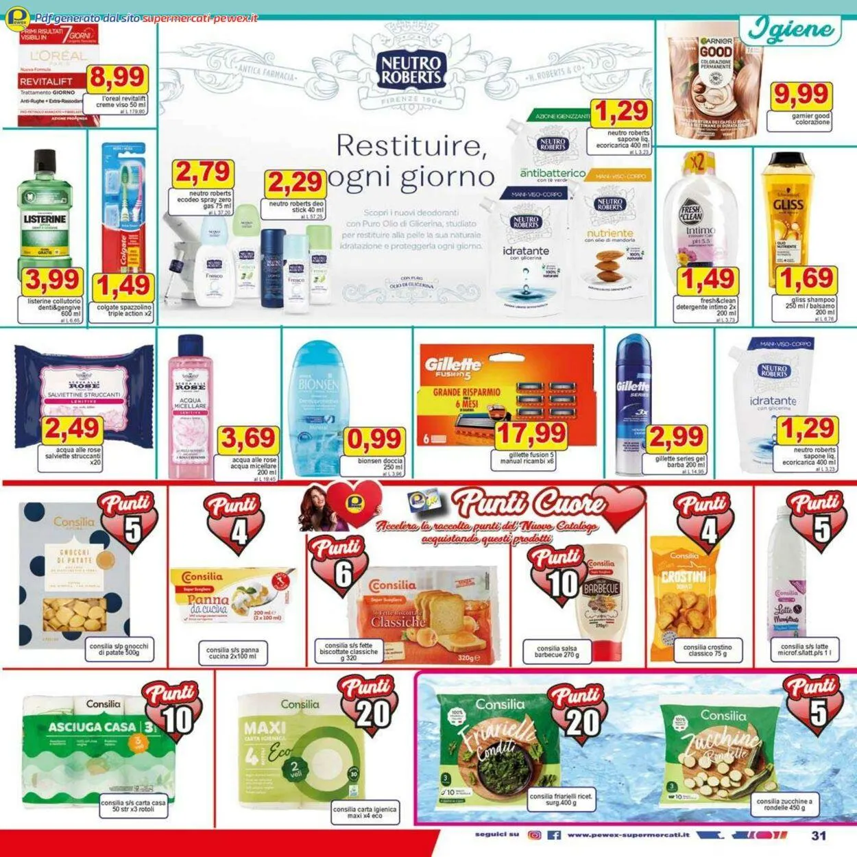 Pewex Volantino attuale da 19 settembre a 3 ottobre di 2024 - Pagina del volantino 31