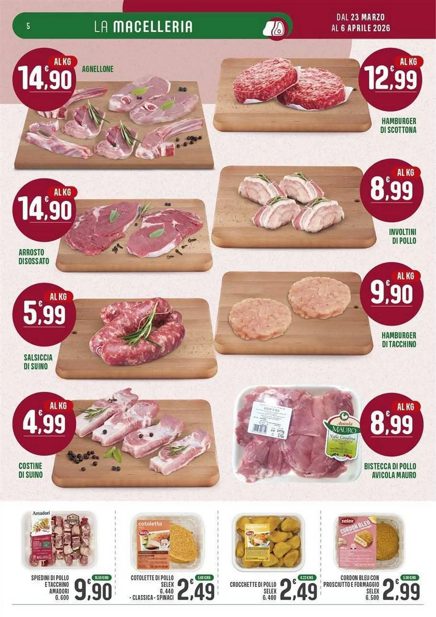 Volantino La Mimosa Supermercati da 23 marzo a 6 aprile di 2026 - Pagina del volantino 5