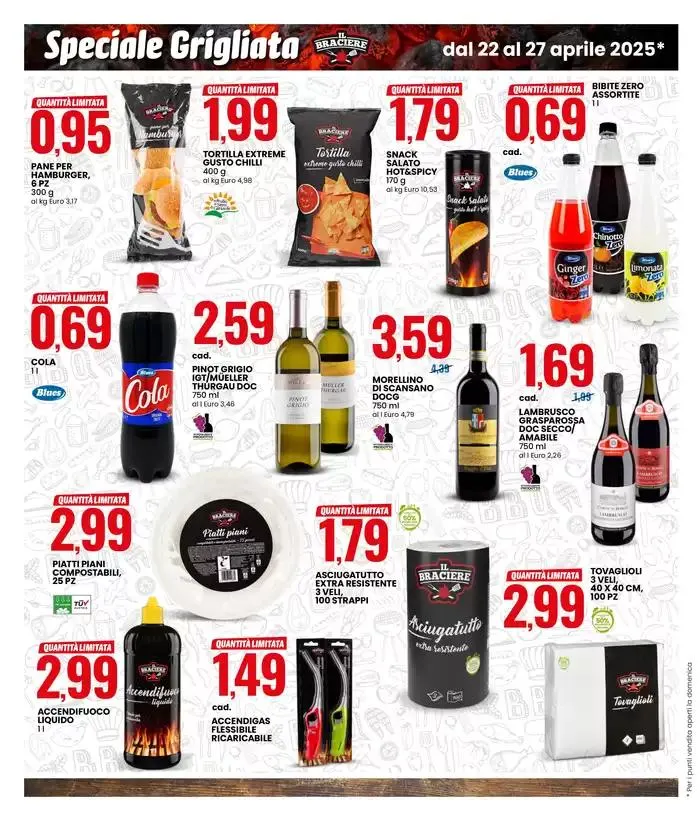 Speciale grigliata e speciale Radames da 22 aprile a 27 aprile di 2025 - Pagina del volantino 4