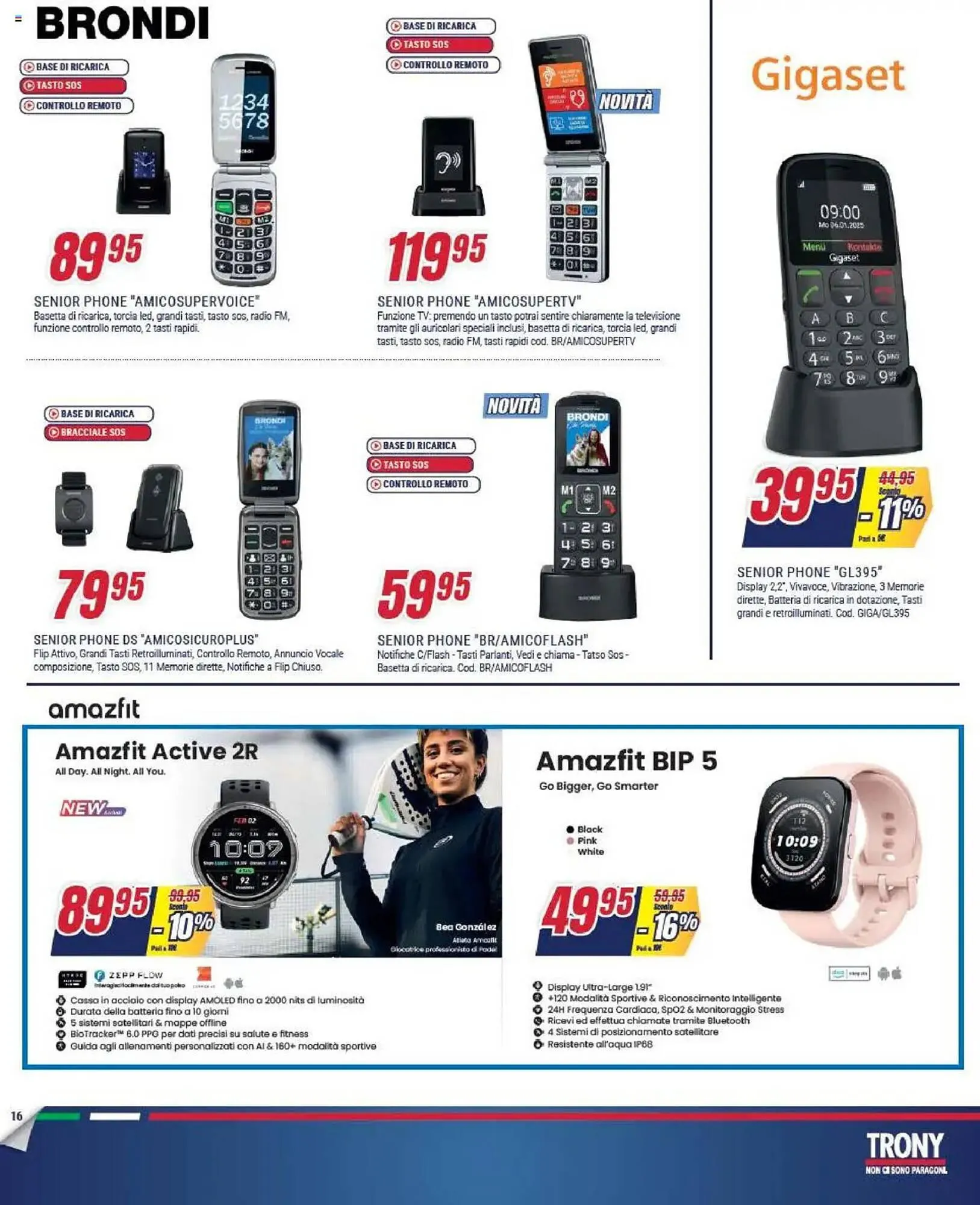 Volantino Trony da 17 ottobre a 29 ottobre di 2025 - Pagina del volantino 16