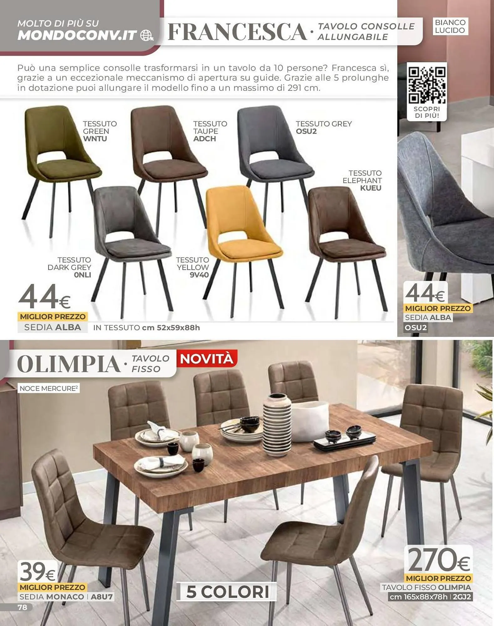 Volantino Mondo Convenienza da 1 gennaio a 31 marzo di 2026 - Pagina del volantino 80