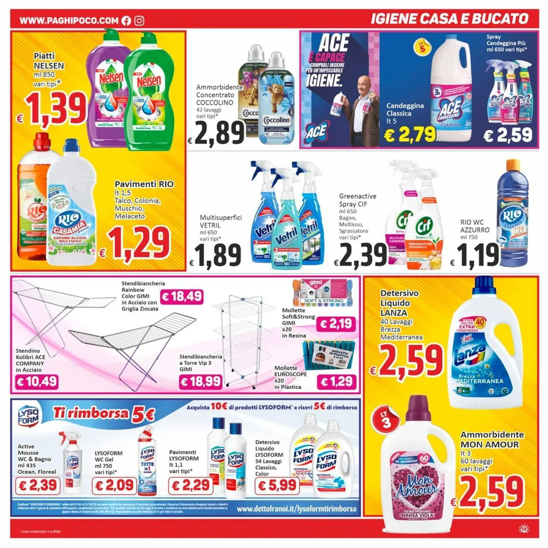 Volantino Paghi Poco da 24 giugno a 3 luglio di 2025 - Pagina del volantino 19
