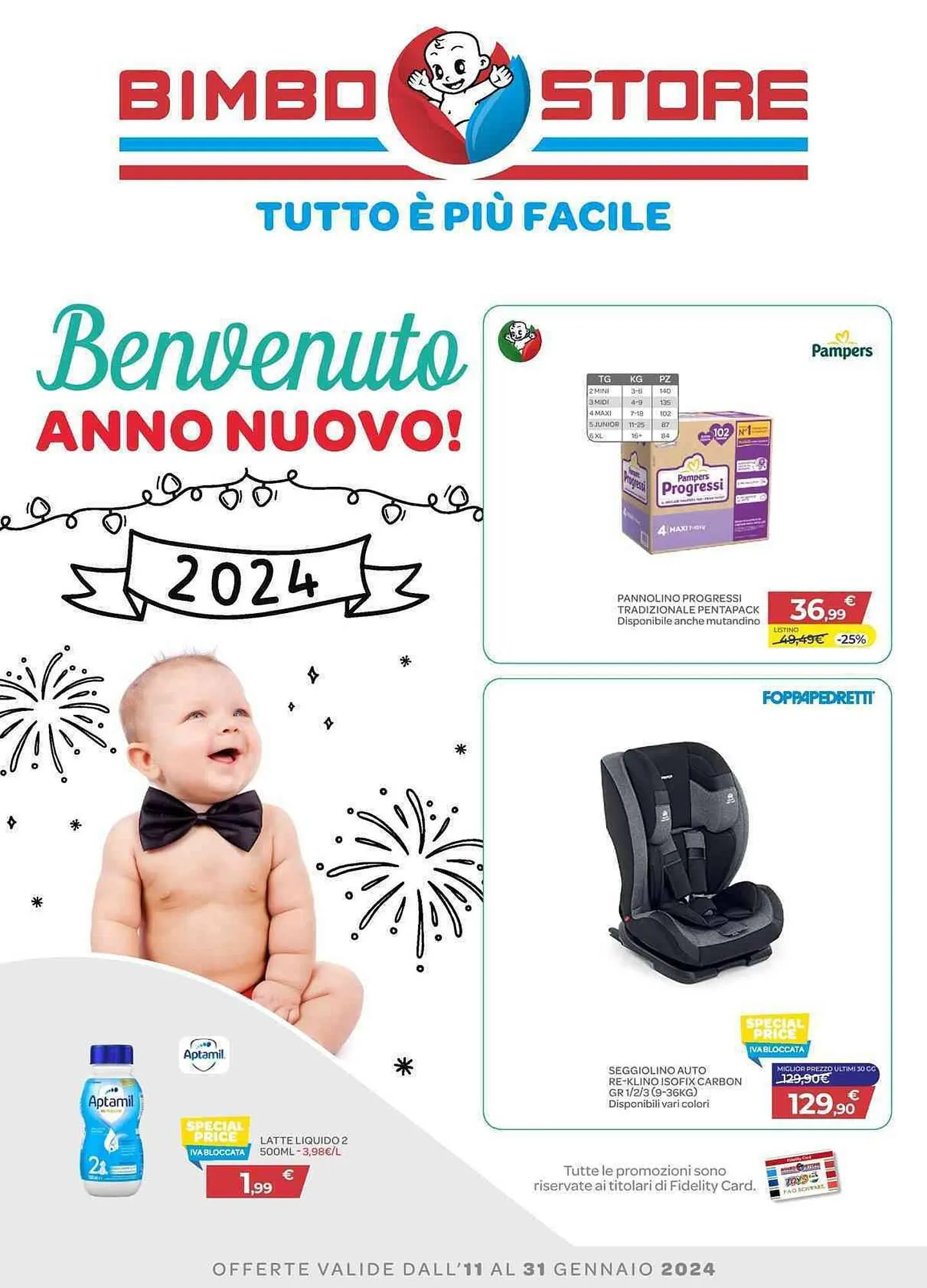 Volantino Bimbo Store da 11 gennaio a 31 gennaio di 2024 - Pagina del volantino 