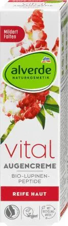 vital Crema contorno occhi con peptidi di lupini bio, 15 ml