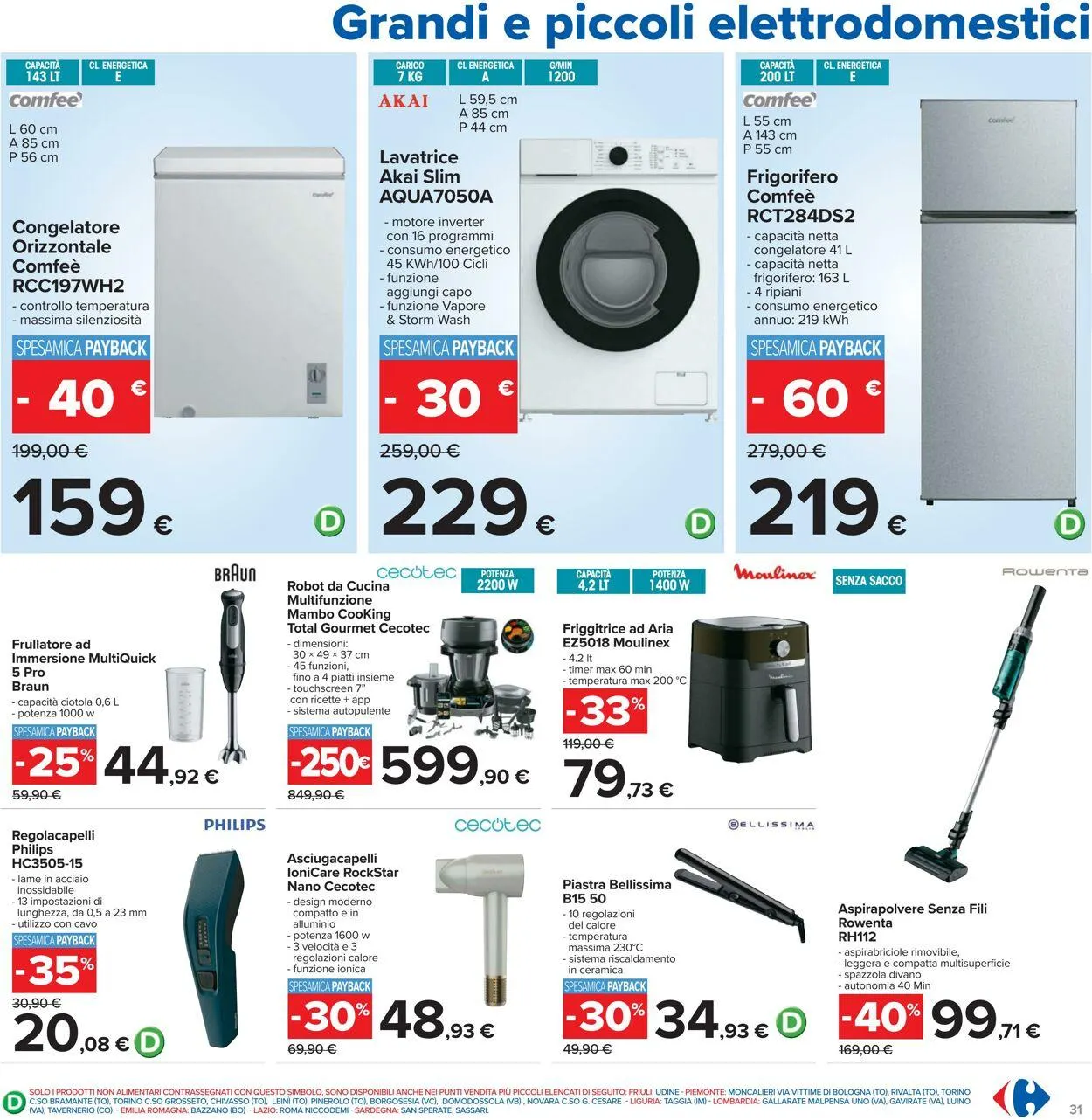 Carrefour Volantino attuale da 21 agosto a 4 settembre di 2025 - Pagina del volantino 31