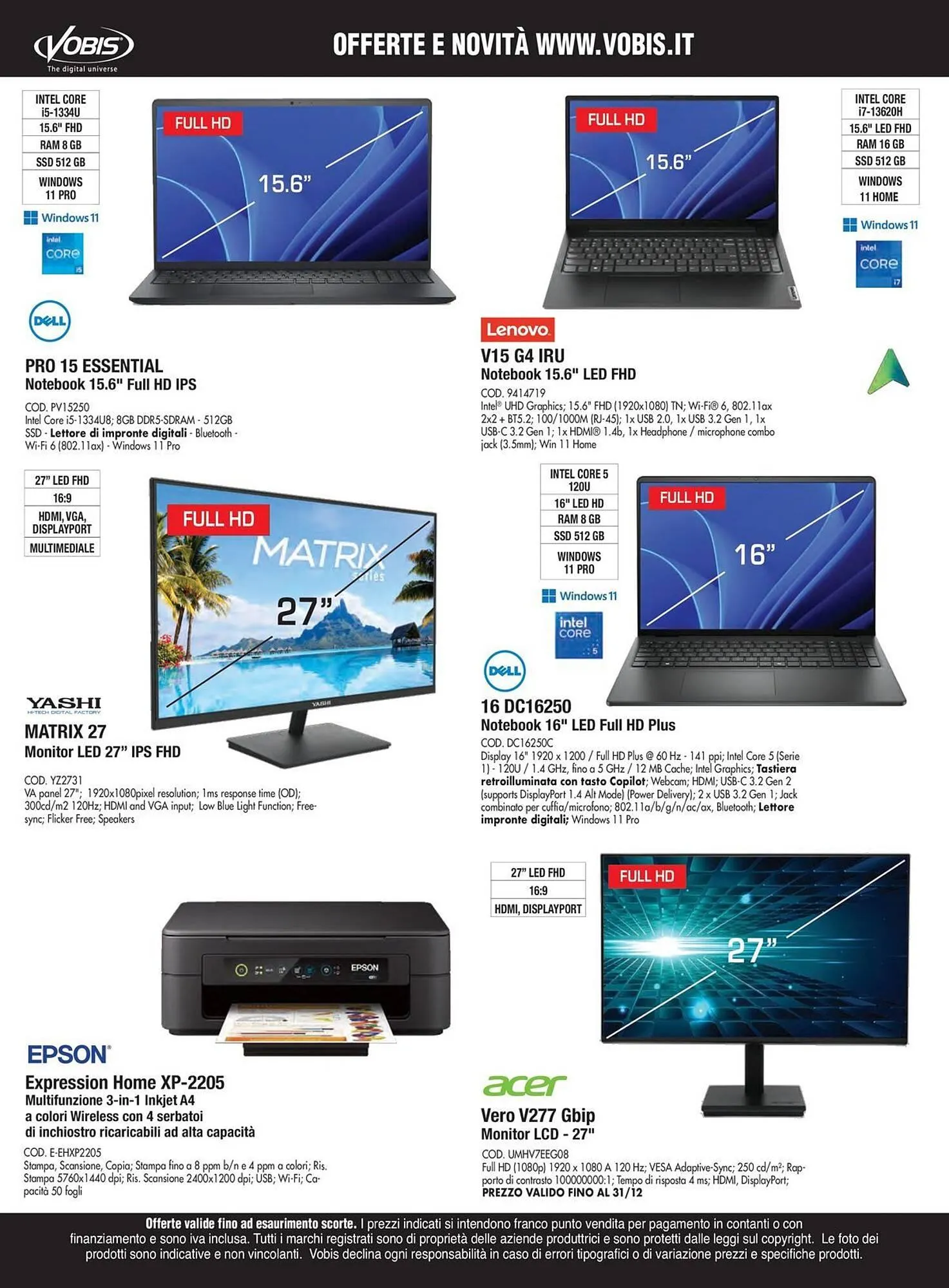 Volantino Vobis da 24 dicembre a 31 dicembre di 2025 - Pagina del volantino 14