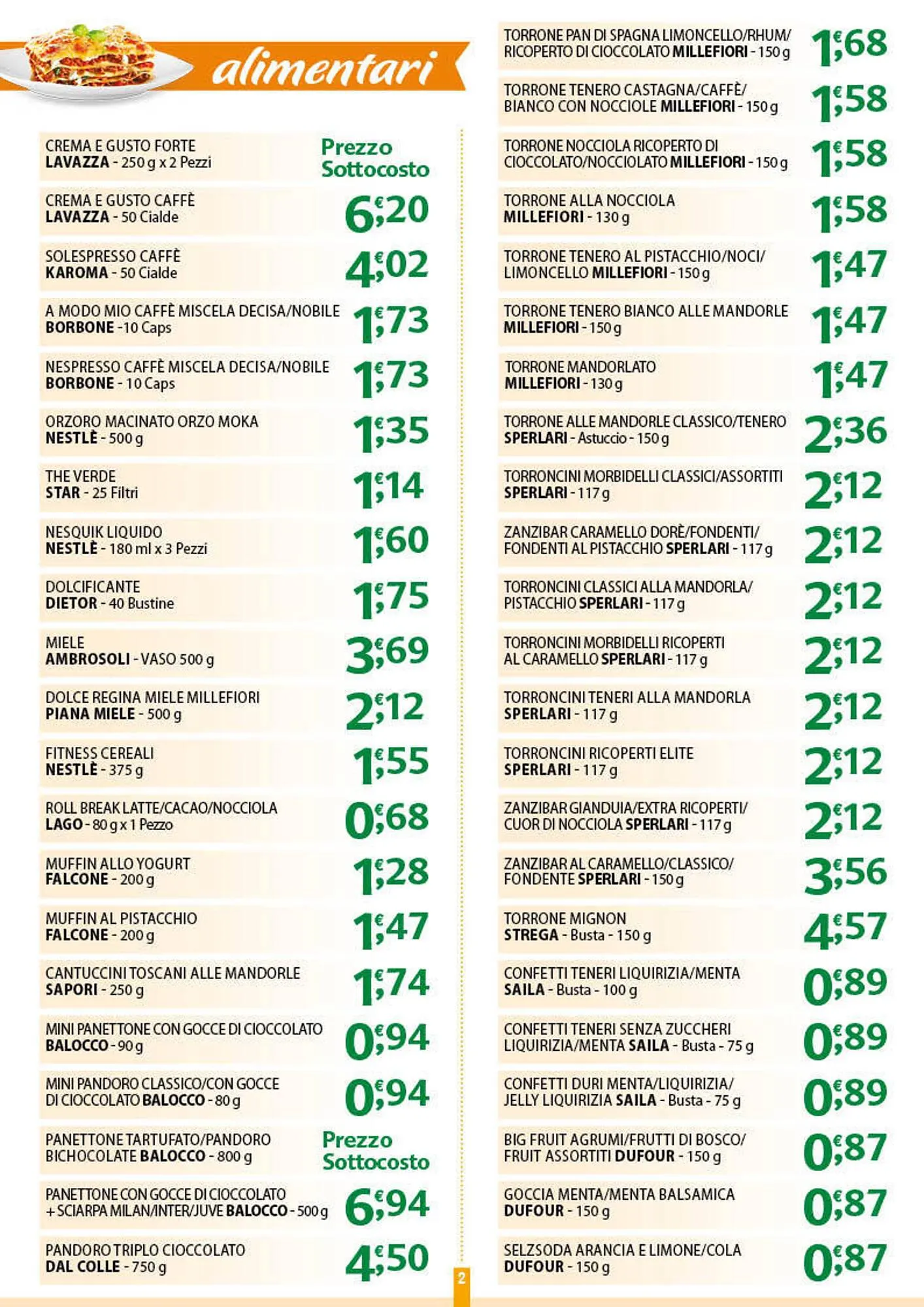 Volantino Gambardella Cash da 1 dicembre a 6 dicembre di 2025 - Pagina del volantino 2