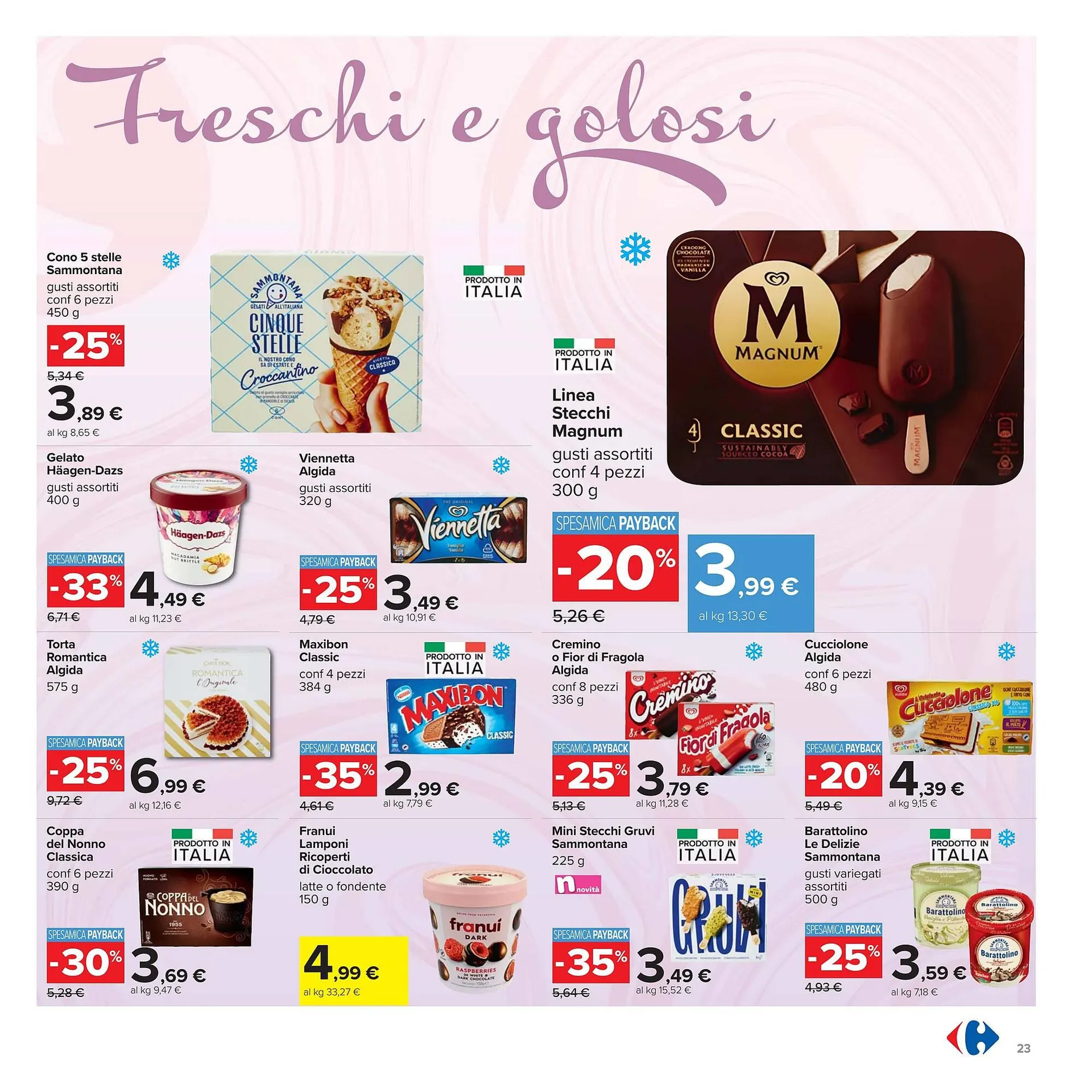 Volantino Carrefour da 24 marzo a 6 aprile di 2026 - Pagina del volantino 23