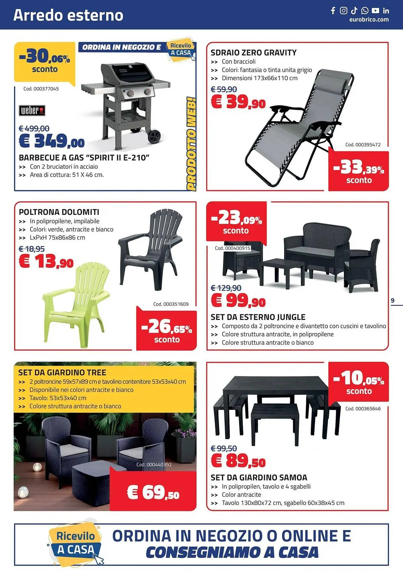 Volantino Eurobrico da 19 marzo a 9 aprile di 2026 - Pagina del volantino 9