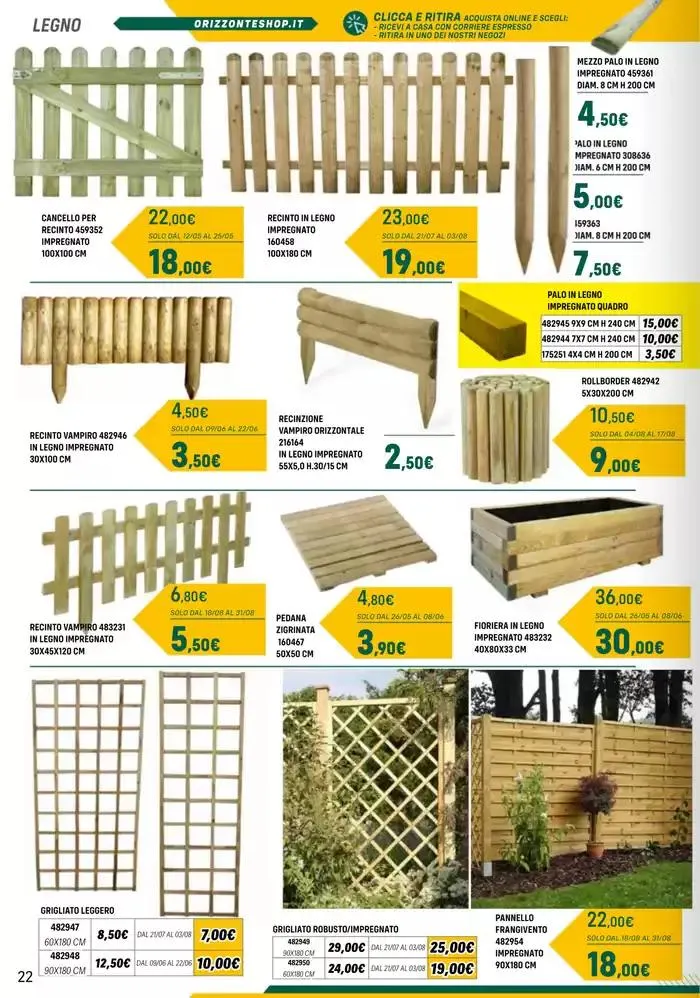 Giardinaggio 2025 da 25 aprile a 12 ottobre di 2025 - Pagina del volantino 22