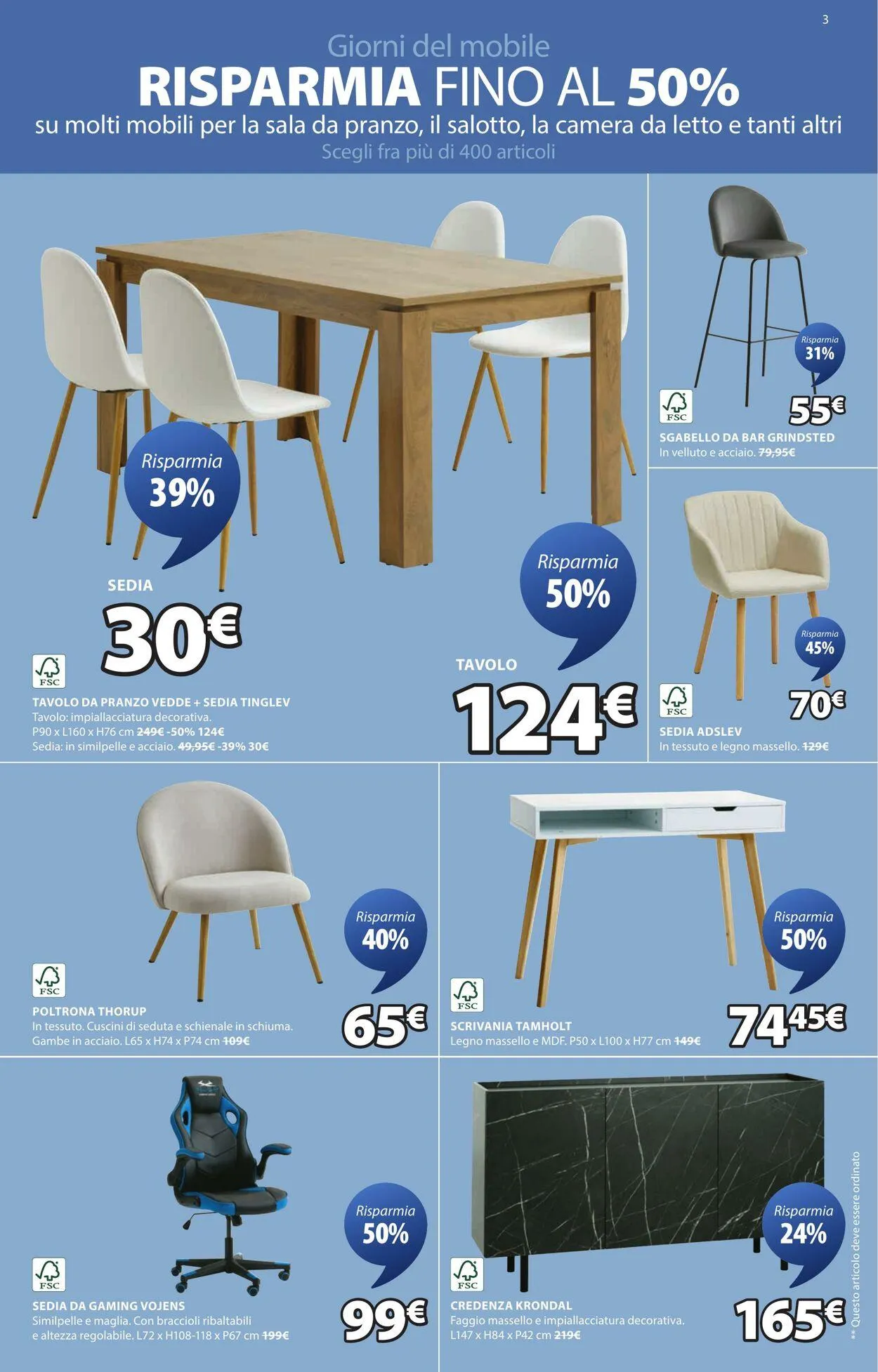 Jysk Volantino attuale da 1 luglio a 15 luglio di 2025 - Pagina del volantino 4