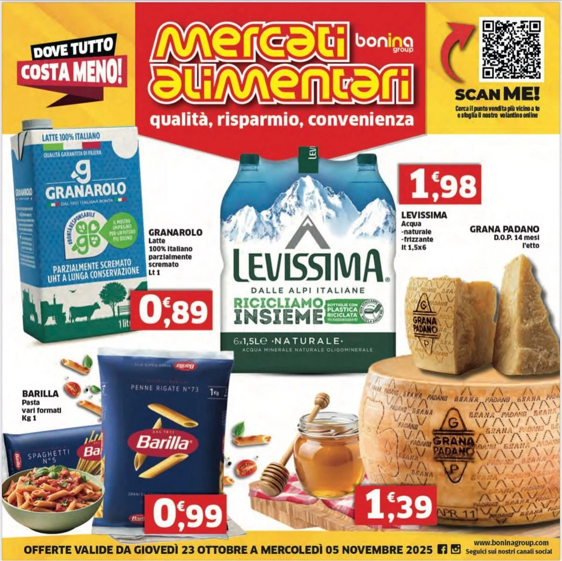 Volantino Mercati Alimentari - 1