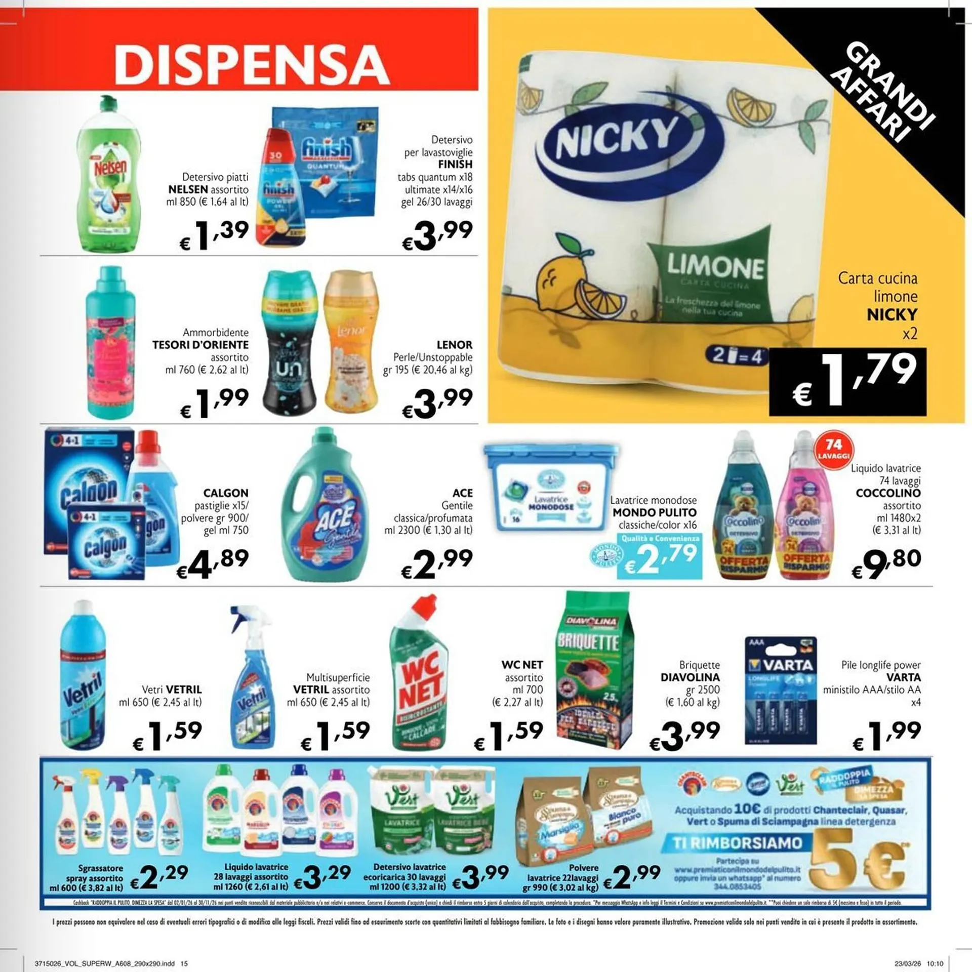 Volantino SuperW da 9 aprile a 7 giugno di 2026 - Pagina del volantino 15