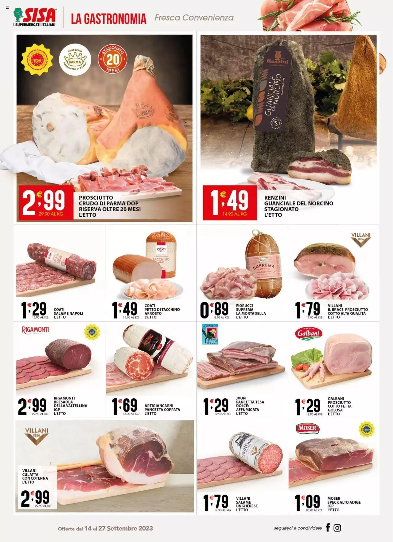 SISA - Campania volantino da 14 settembre a 27 settembre di 2023 - Pagina del volantino 4