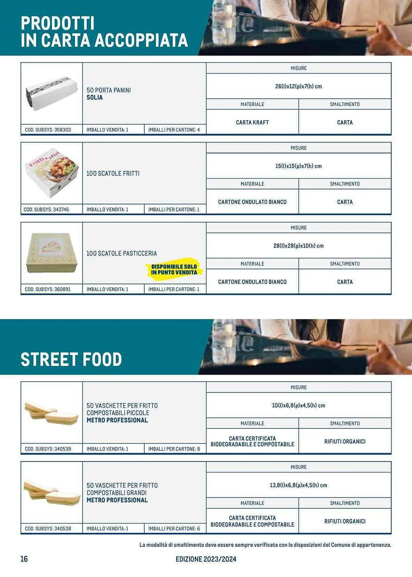Volantino Metro da 27 luglio a 23 luglio di 2024 - Pagina del volantino 16