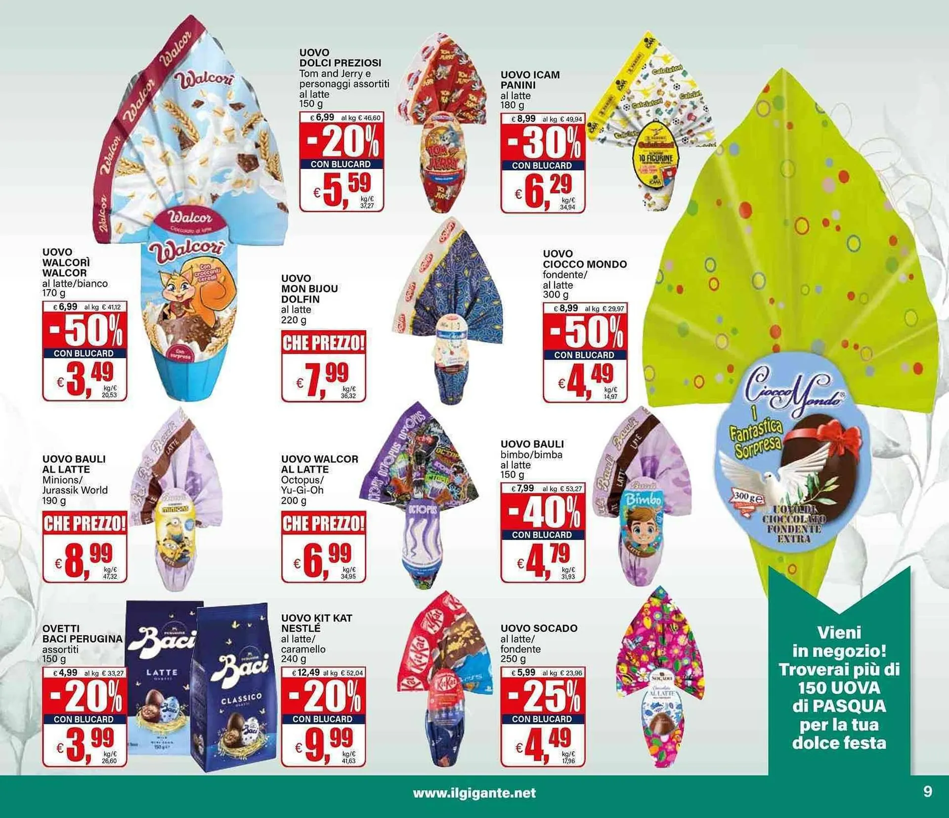 Volantino Il Gigante da 12 marzo a 25 marzo di 2026 - Pagina del volantino 9