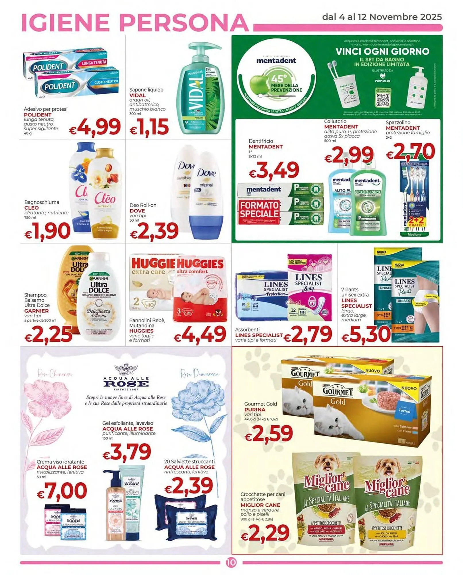 Volantino Supermercati Nonna Isa da 4 novembre a 12 novembre di 2025 - Pagina del volantino 10