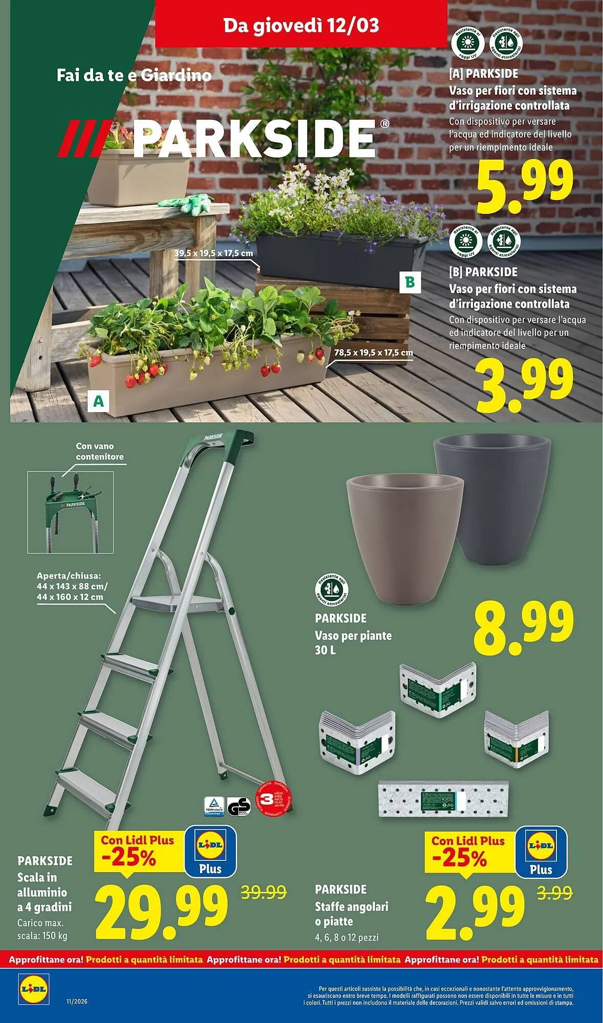 Volantino Lidl da 9 marzo a 15 marzo di 2026 - Pagina del volantino 44