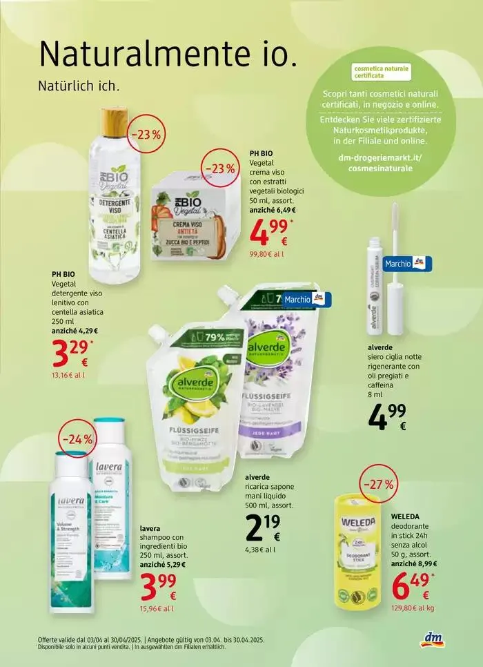 Journal. da 3 aprile a 30 aprile di 2025 - Pagina del volantino 3