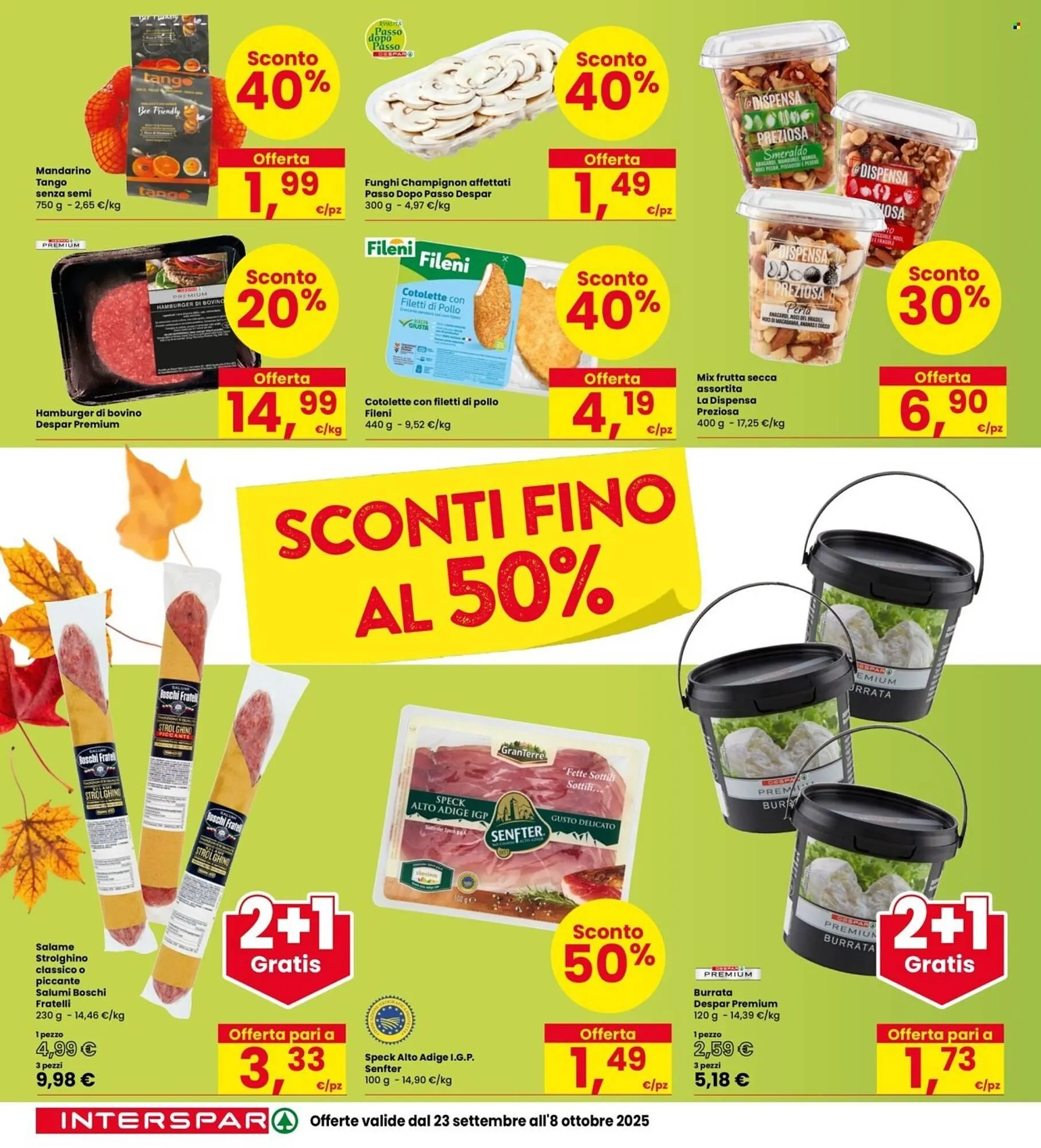 Volantino Interspar da 23 settembre a 8 ottobre di 2025 - Pagina del volantino 2