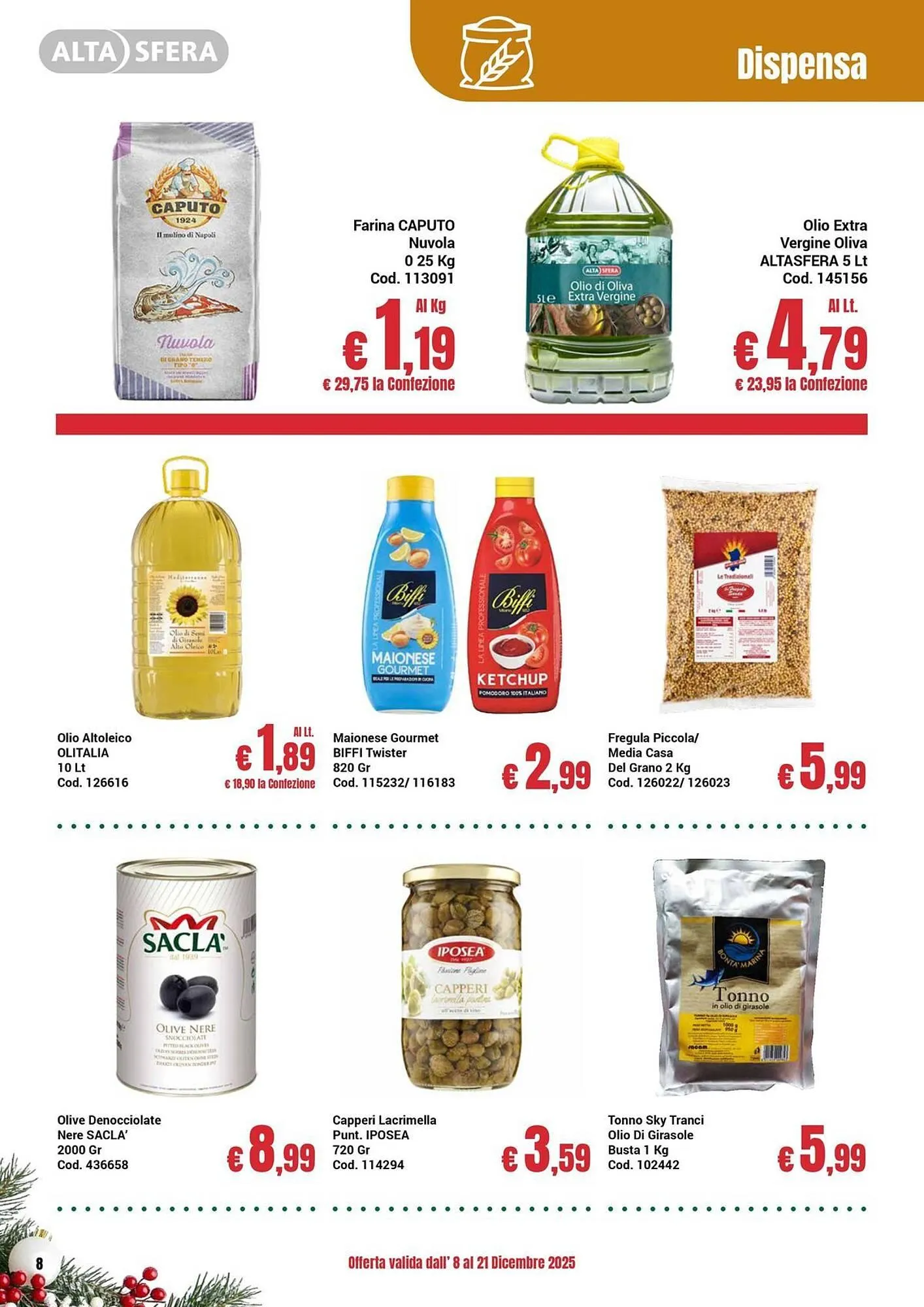 Volantino Centro Cash da 8 dicembre a 21 dicembre di 2025 - Pagina del volantino 8