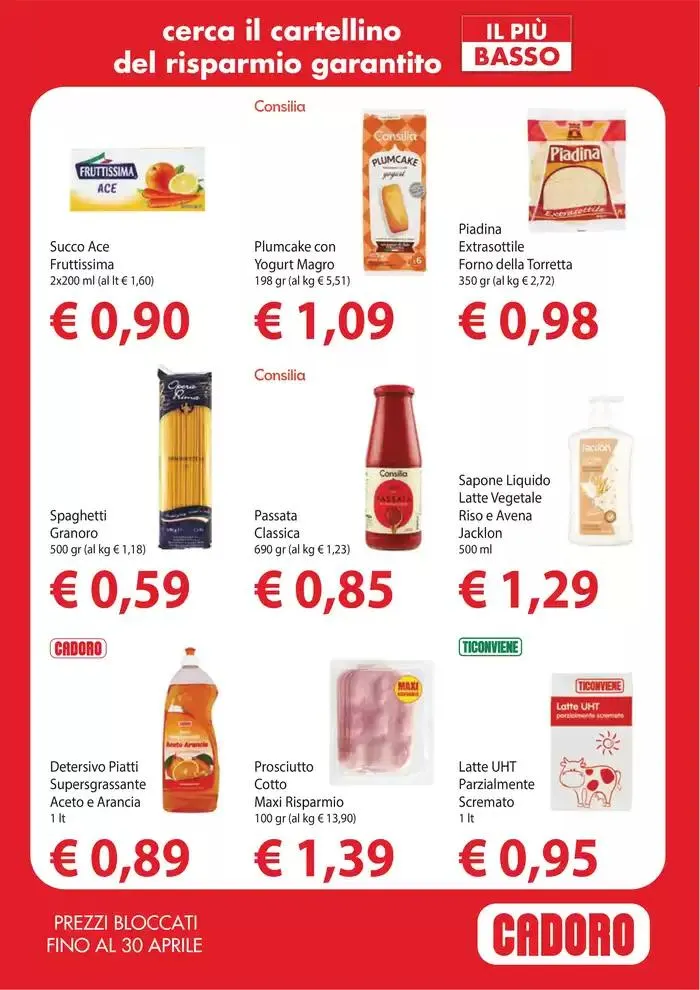 La mia spesa a soli 8.93€ da 17 aprile a 30 aprile di 2025 - Pagina del volantino 2