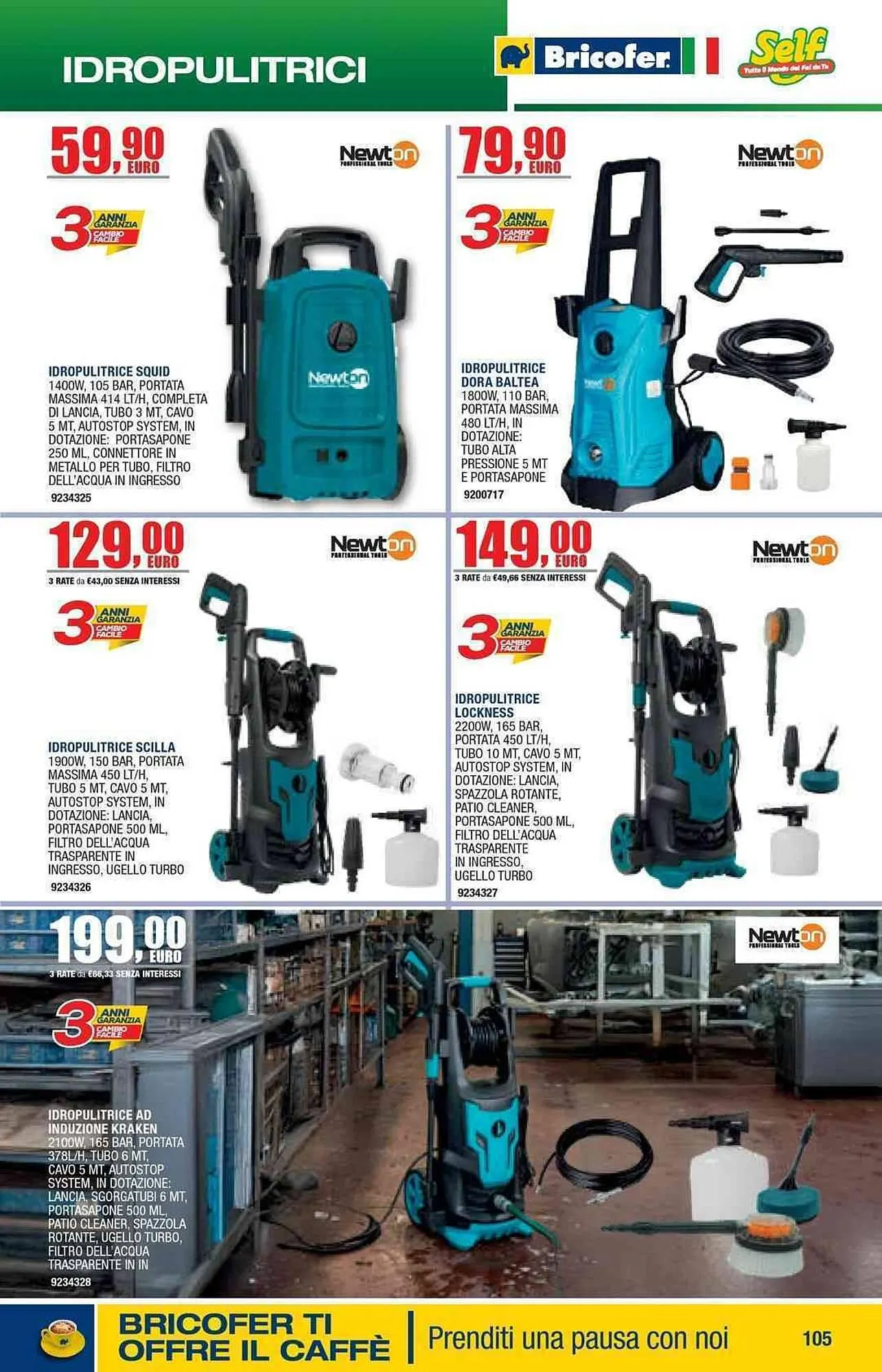 Volantino Bricofer da 24 marzo a 31 agosto di 2026 - Pagina del volantino 105