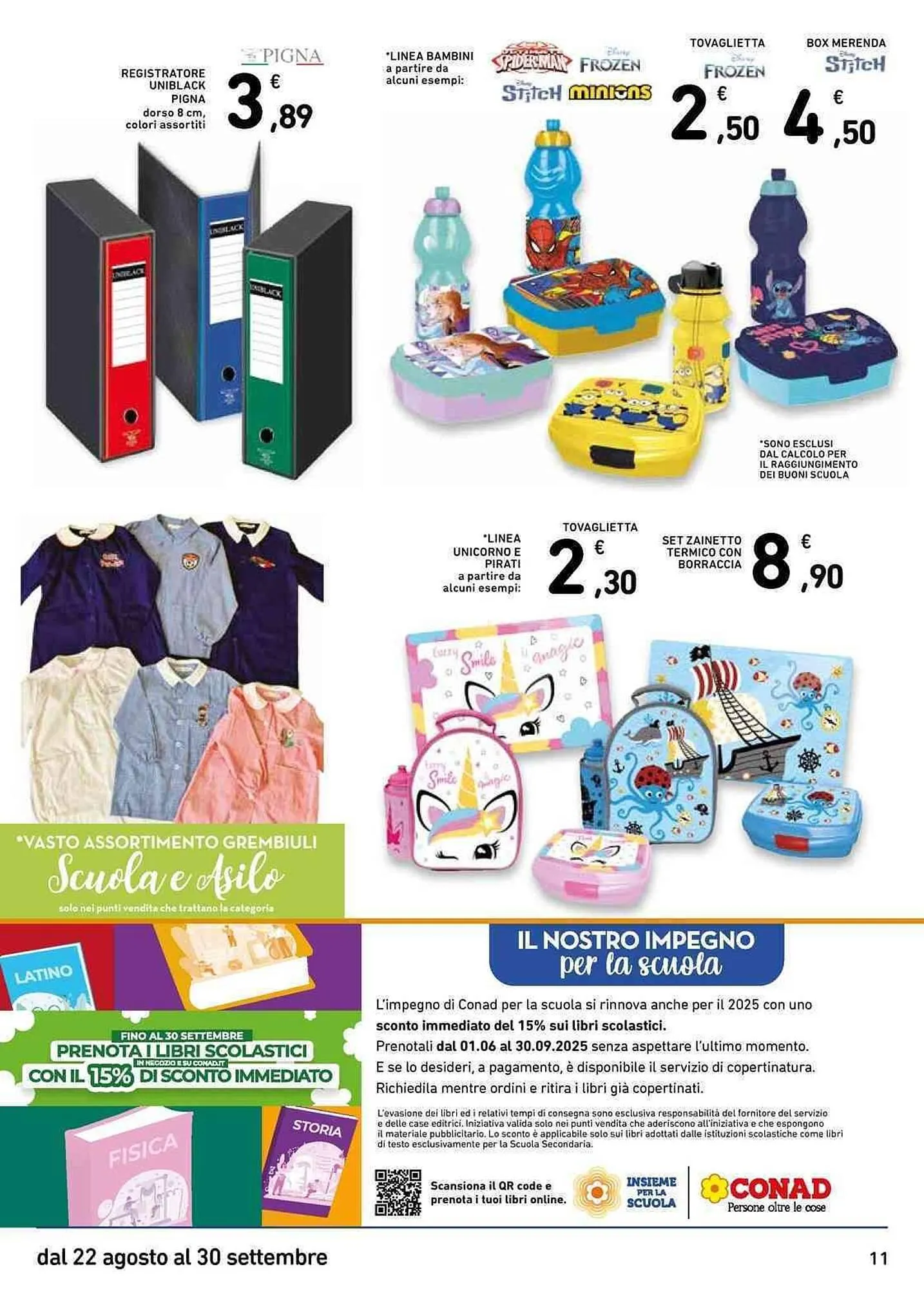 Volantino Conad da 22 agosto a 30 settembre di 2025 - Pagina del volantino 11