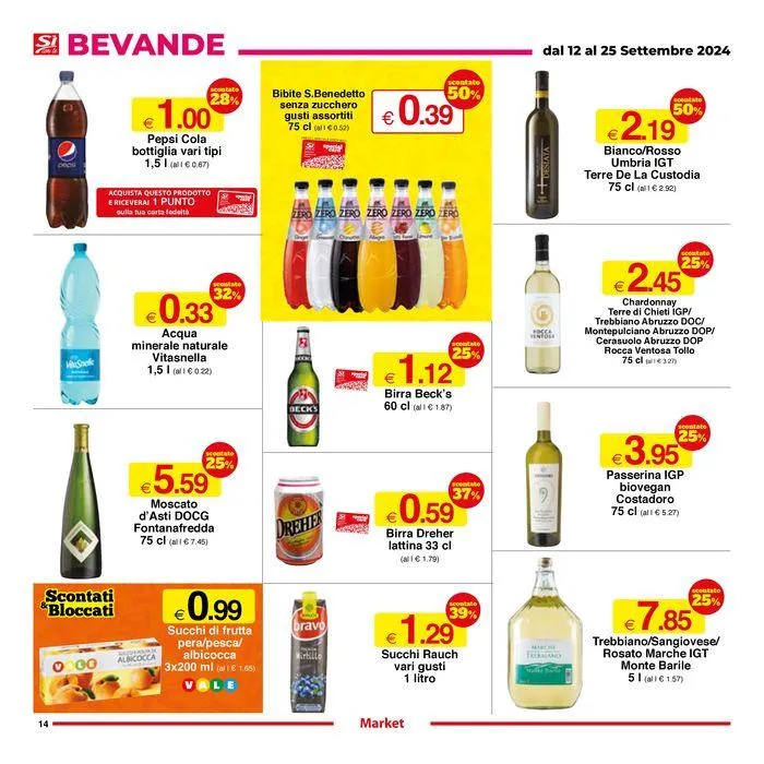 Sconti dal 25% al 50% da 12 settembre a 25 settembre di 2024 - Pagina del volantino 14