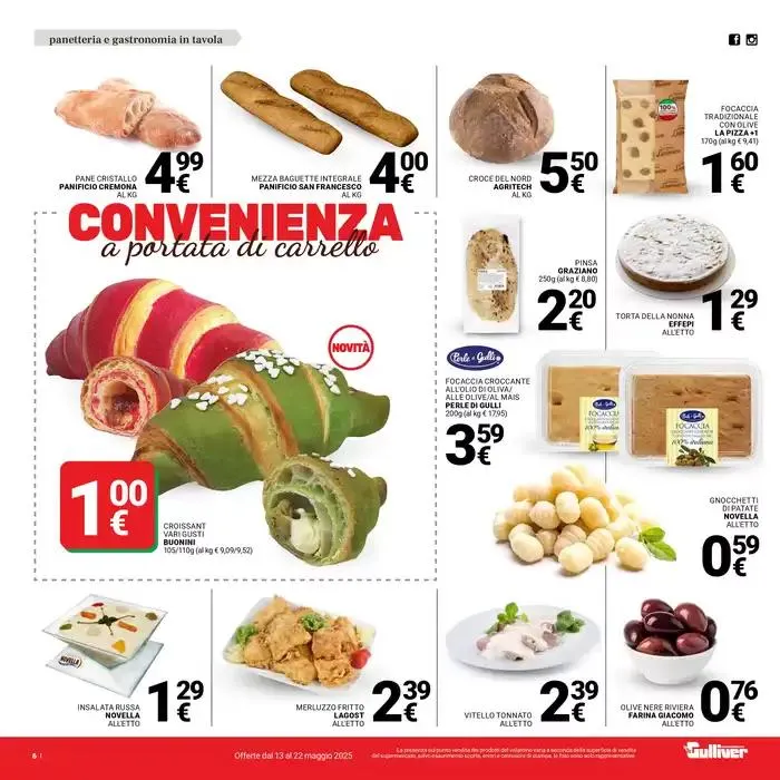 Convenienza a portata di carrello da 13 maggio a 22 maggio di 2025 - Pagina del volantino 6