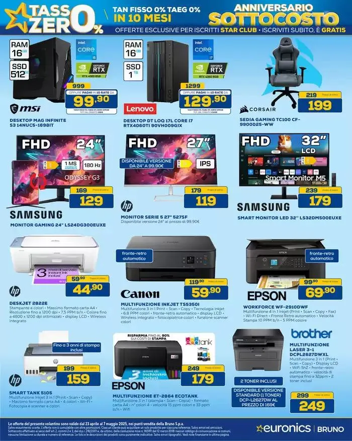 Anniversario sottocosto da 23 aprile a 7 maggio di 2025 - Pagina del volantino 8
