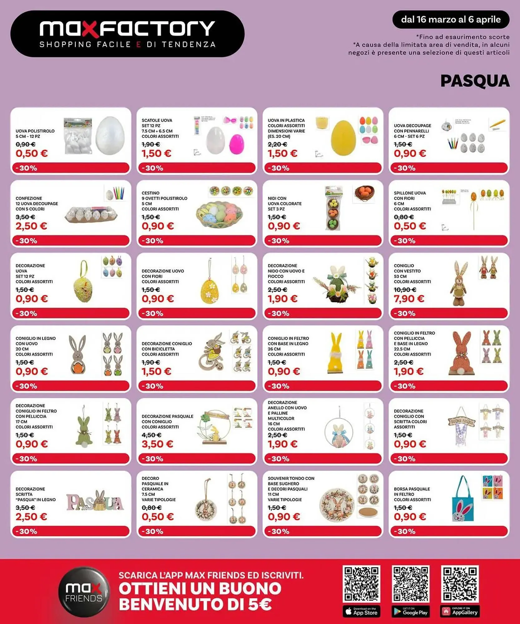 Volantino Max Factory da 16 marzo a 6 aprile di 2026 - Pagina del volantino 28