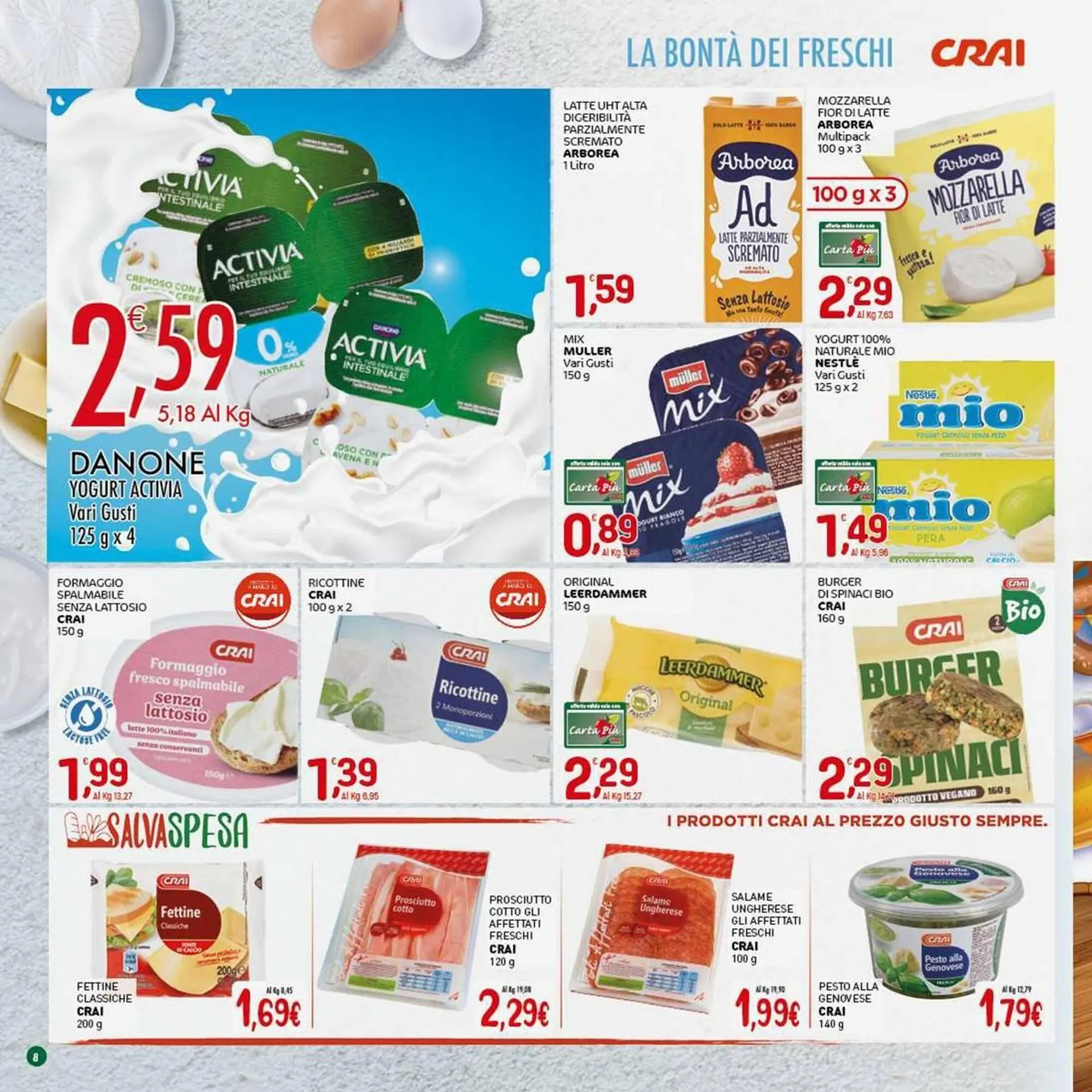 Volantino Crai da 2 ottobre a 15 ottobre di 2025 - Pagina del volantino 8