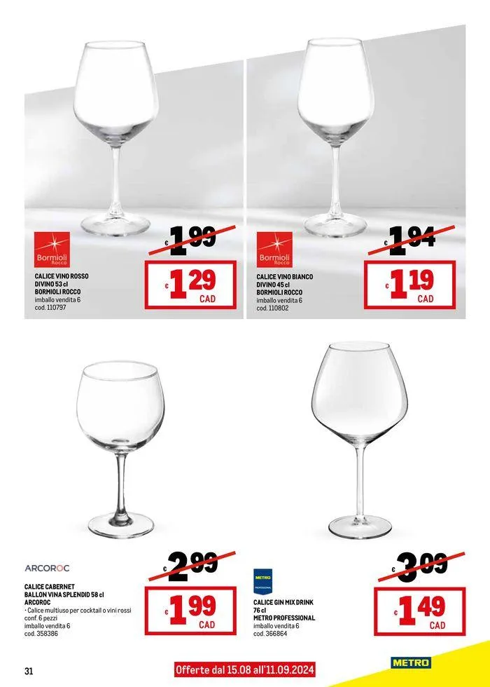 Offerte per te da 15 agosto a 28 agosto di 2024 - Pagina del volantino 31