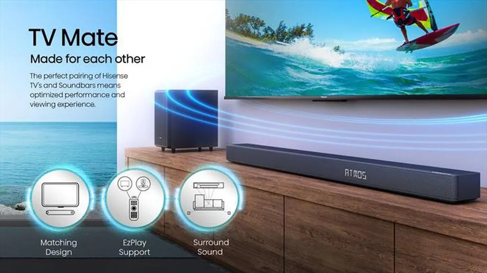 HISENSE - SoundBar AX5125H-NERO