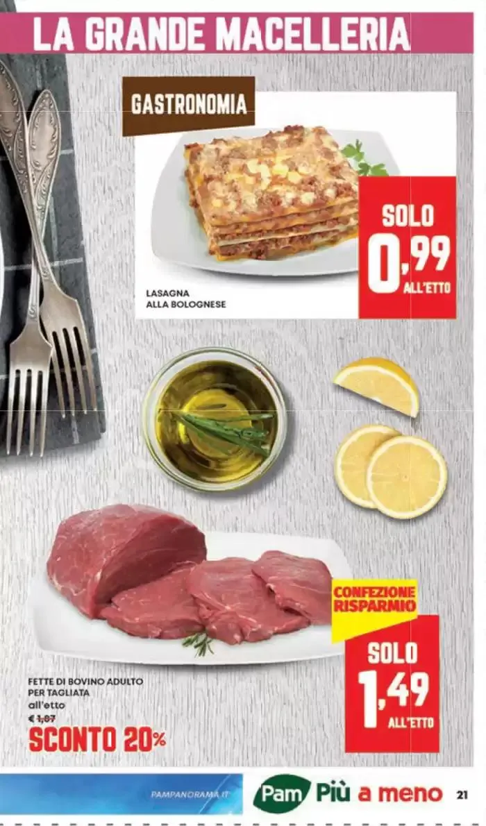 SOTTOCOSTO da 30 gennaio a 8 febbraio di 2025 - Pagina del volantino 21