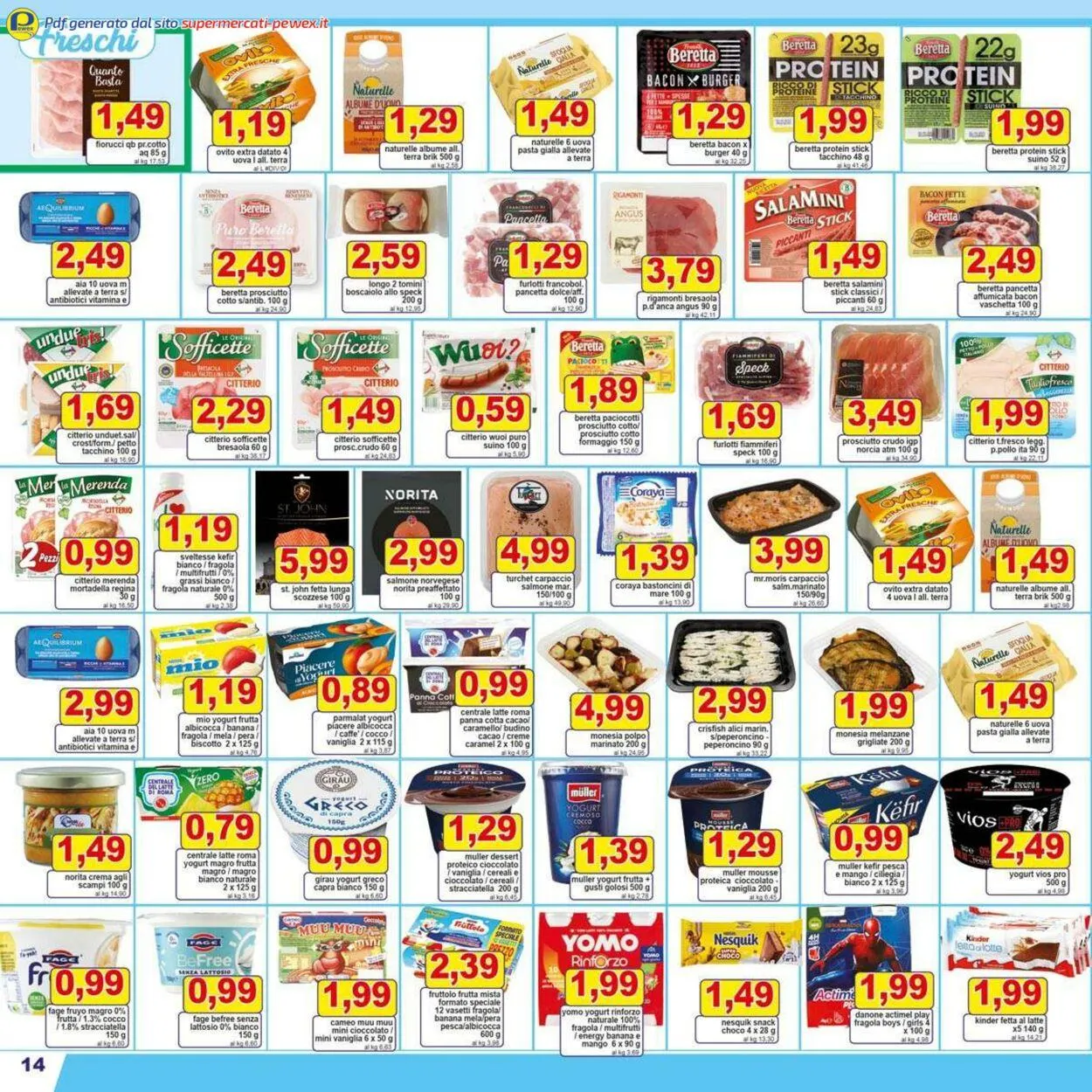 Pewex Volantino attuale da 15 aprile a 29 aprile di 2025 - Pagina del volantino 14