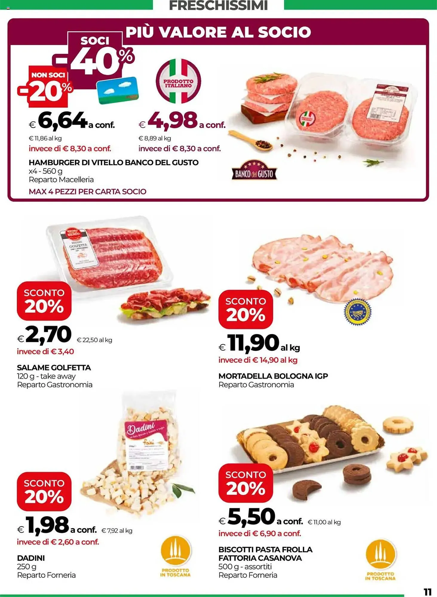 Volantino Unicoop da 17 luglio a 30 luglio di 2025 - Pagina del volantino 11