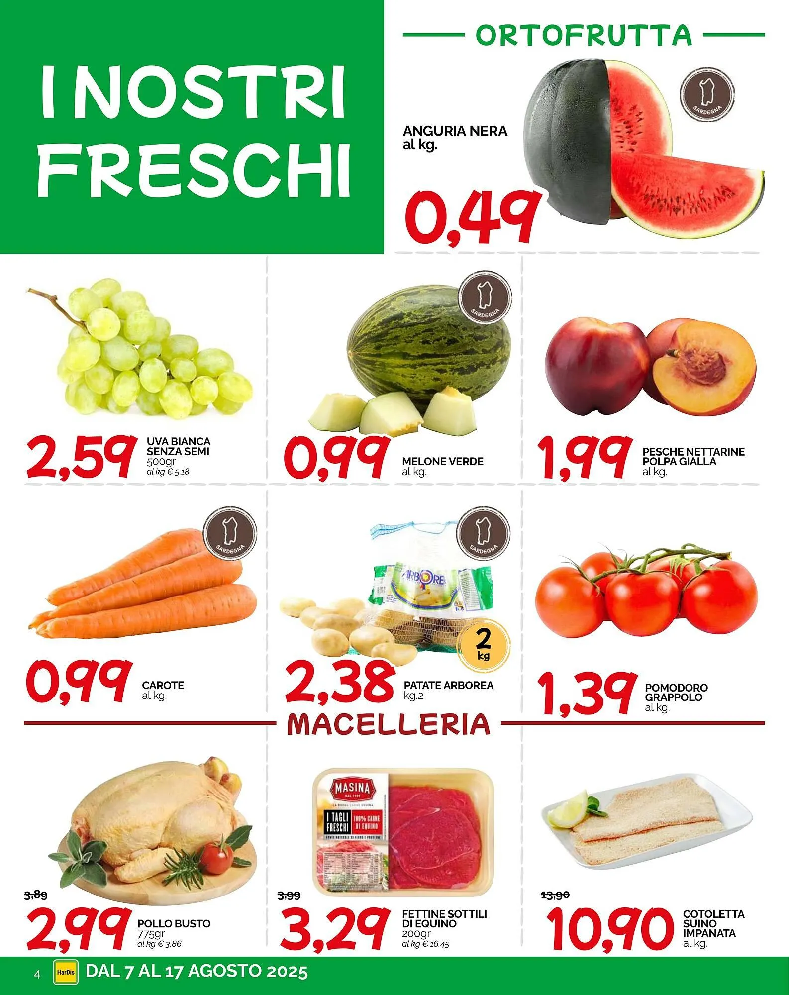 Volantino Hardis da 7 agosto a 17 agosto di 2025 - Pagina del volantino 4