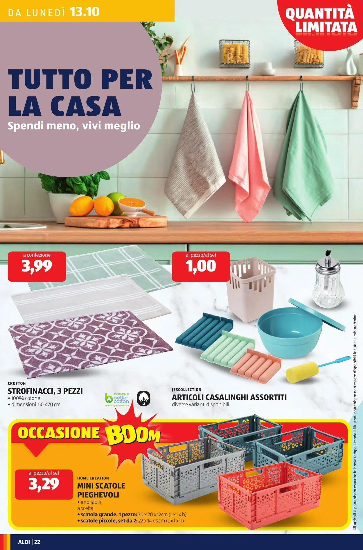 Aldi Volantino attuale da 13 ottobre a 19 ottobre di 2025 - Pagina del volantino 22