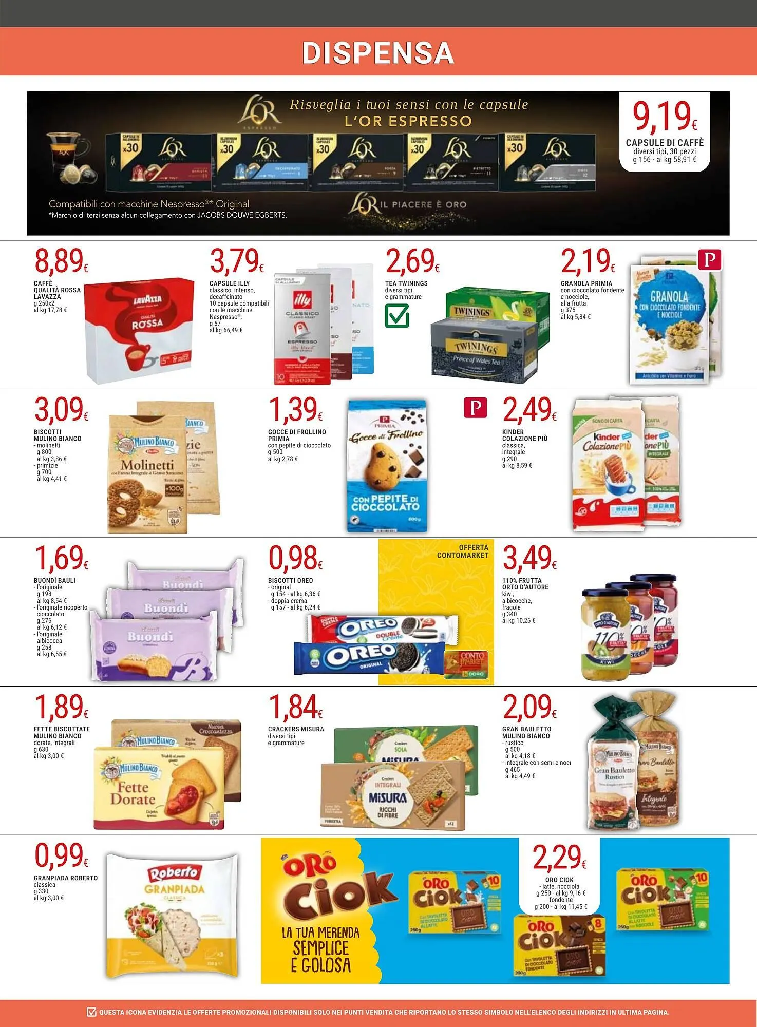 Volantino Doro Supermercati da 24 marzo a 5 aprile di 2026 - Pagina del volantino 7