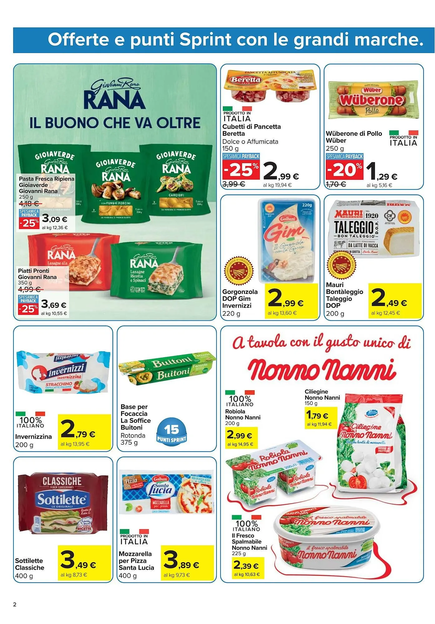 Volantino Carrefour Market da 4 novembre a 16 novembre di 2025 - Pagina del volantino 2