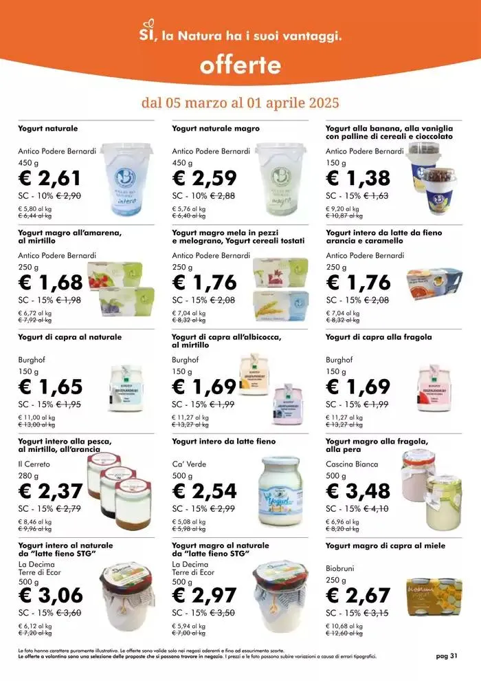 Offerte marzo 2025 da 1 marzo a 31 marzo di 2025 - Pagina del volantino 31