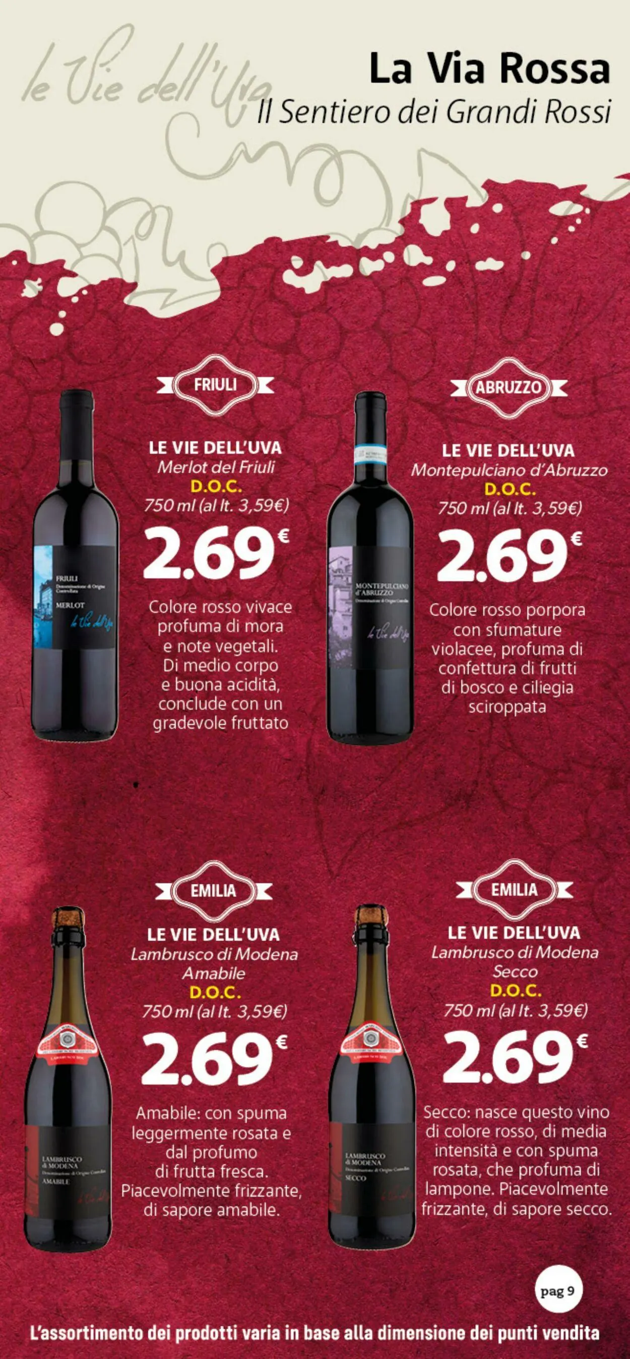 Famila Volantino attuale da 10 ottobre a 22 ottobre di 2025 - Pagina del volantino 9