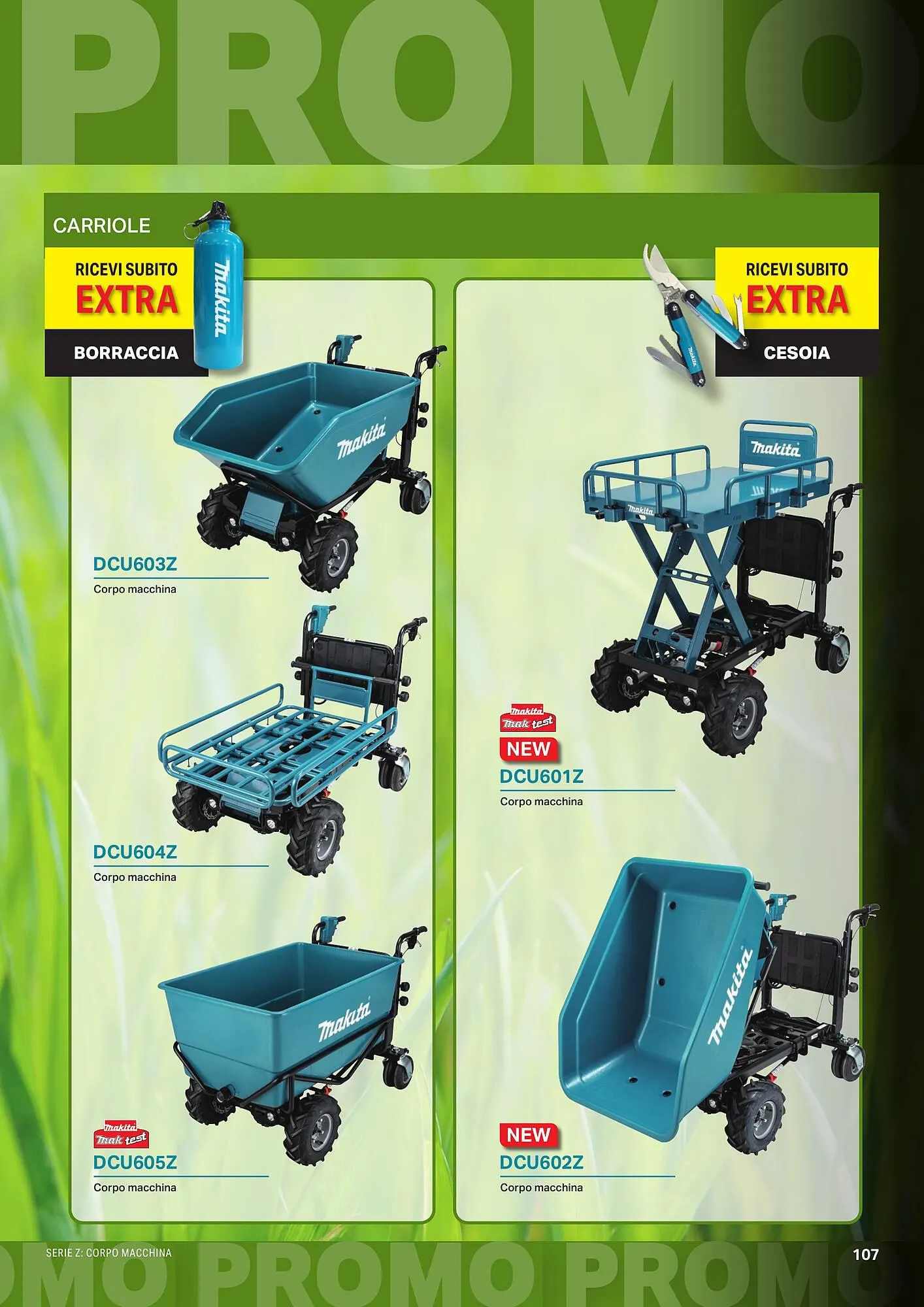 Volantino Makita da 1 aprile a 1 ottobre di 2024 - Pagina del volantino 109